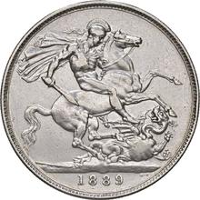 Crown 1889   JEB "Jubilee Head"