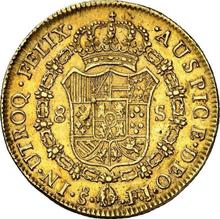 8 Escudos 1805 So FJ 