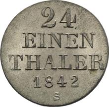1/24 Thaler 1842  S 