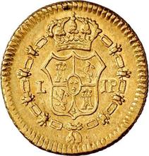 1/2 Escudo 1814 L JP 