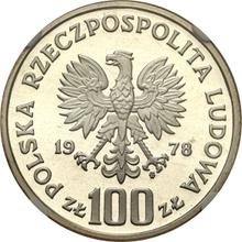 100 Zlotych 1978 MW   "Janusz Korczak" (Probe)