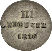 3 Kreuzer 1816   