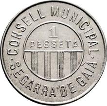 1 Peseta no date (no-date-1939)    "Segarra de Gaia"