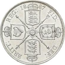 Florin 1887   JEB "Jubilee Head"