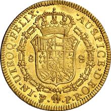 8 Escudos 1786 PTS PR 