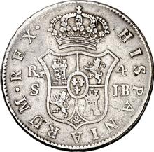 4 Reales 1825 S JB 
