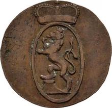 1 пфенниг 1820   