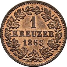 Kreuzer 1863   