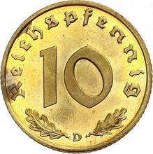 10 Reichspfennig 1937 D  