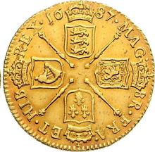 Guinea 1687    "Second laureate head"