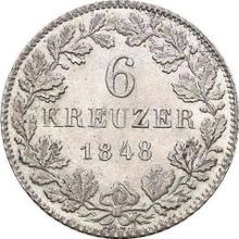 6 krajcarów 1848   