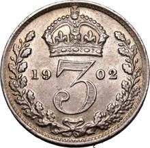 Threepence 1902   