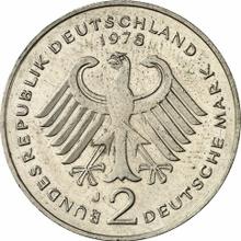 2 Mark 1978 J   "Konrad Adenauer"