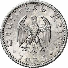 50 reichspfennig 1935 A  