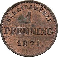 1 Pfennig 1871   