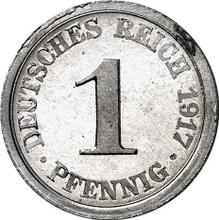 1 Pfennig 1917 D  