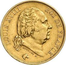 40 Francs 1824 A  