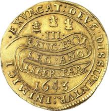 3 Unite (Triple unite) 1643    "Small portrait"