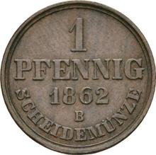 1 Pfennig 1862  B 