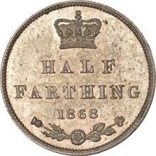 Half Farthing 1868   