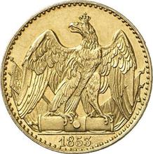 1/2 Frederick D'or 1853 A  