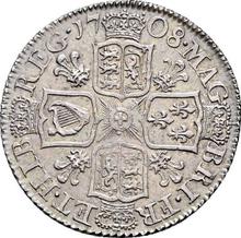 Shilling 1708    "Third draped bust"