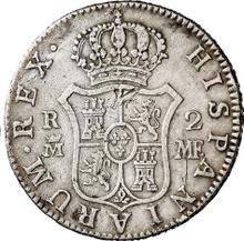 2 Reales 1791 M MF 