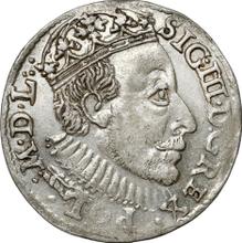 3 Groszy (Trojak) 1588  ID  "Olkusz Mint"