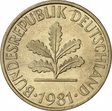 10 Pfennig 1981 G  