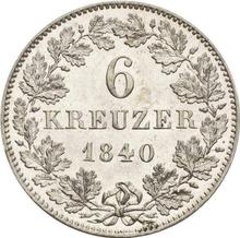 6 Kreuzer 1840   