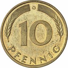 10 Pfennig 1993 G  