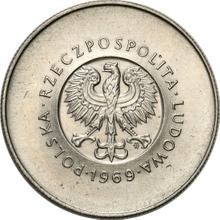 10 Zlotych 1969 MW  JJ "Volksrepublik Polen" (Probe)