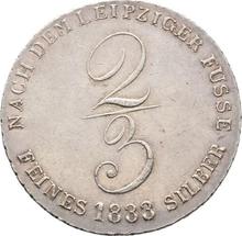 2/3 Thaler 1833   