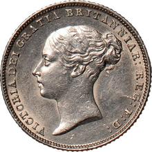 Sixpence 1857   
