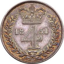 4 Pence (1 grote) 1851   