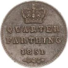 Quarter Farthing 1851   