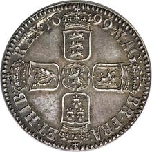 Shilling 1699    "Fifth laureate bust"