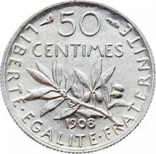 50 Centime 1908    "Sämann"