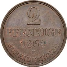 2 Pfennig 1864  B 