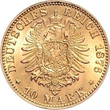 10 марок 1876 G   "Баден"