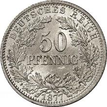 50 Pfennig 1877 D  