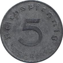 5 Reichspfennig 1943 E  