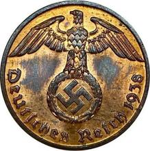 1 Reichspfennig 1938 F  