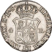 4 Reales 1812 M RS 