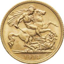 Half Sovereign 1915 S  