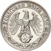 50 Reichspfennig 1939 A  