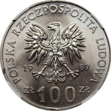 100 Zlotych 1987 MW   "Kasimir III der Große"