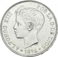 5 Pesetas 1896  PGV 