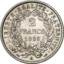 2 Francs 1889 A   "With Motto"