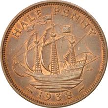 1/2 Penny 1938   HP